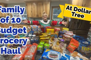 MY FiRST DOLLAR GENERAL GROCERY HAUL