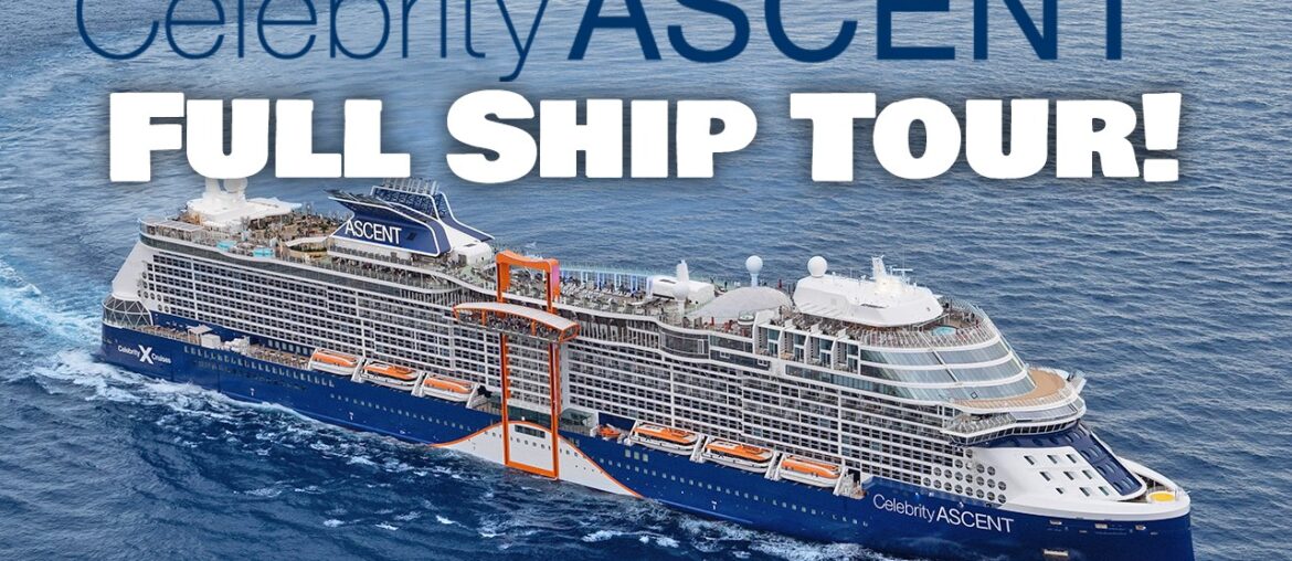 Celebrity Ascent 2023 Full Cruise Ship Tour!