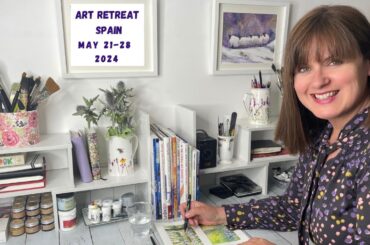 Big News - Watercolour Retreat with Karen Rice - Southern Spain - May 2024