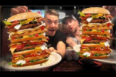 THIS CHEESEBURGER & BEER CHALLENGE HASN'T BEEN BEATEN IN YEARS | Joel Hansen