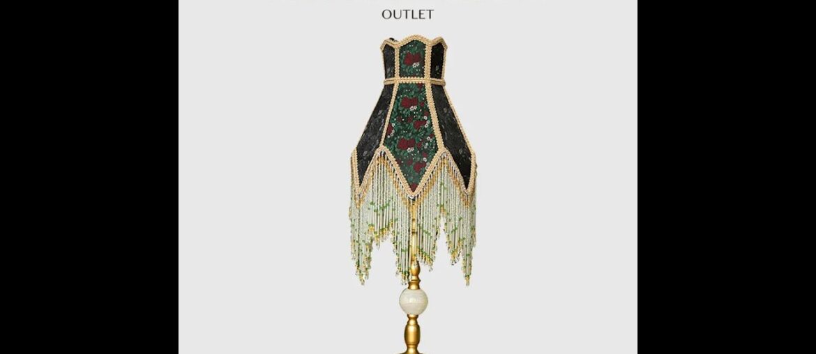 Medicci Home-Small French Retro Table Lamp Review | Bedroom Lampshade, Small Night Trash Can,