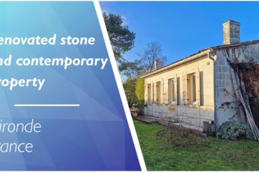 Renovated stone and contemporary property on the edge of a prestigious wine village - A25930SLI33