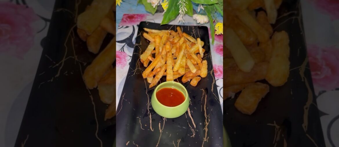 How to make French fries ||Crispy Homemade Recipe ||