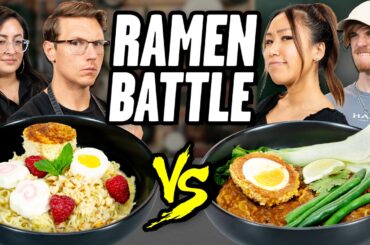 Who Can Make The Best Gourmet Instant Ramen?