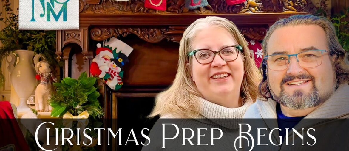 Creating a Christmas Fireplace! | Manor & Maker Creating a Christmas Fireplace! | Manor & Maker