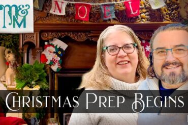 Creating a Christmas Fireplace! | Manor & Maker