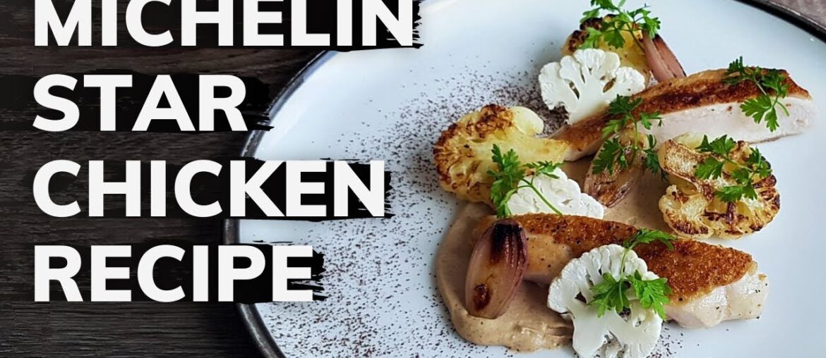 Fine dining CHICKEN BREAST recipe (Michelin Star Cooking At Home)