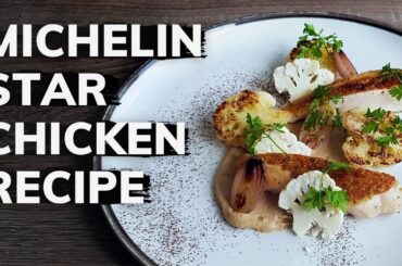 Fine dining CHICKEN BREAST recipe (Michelin Star Cooking At Home)