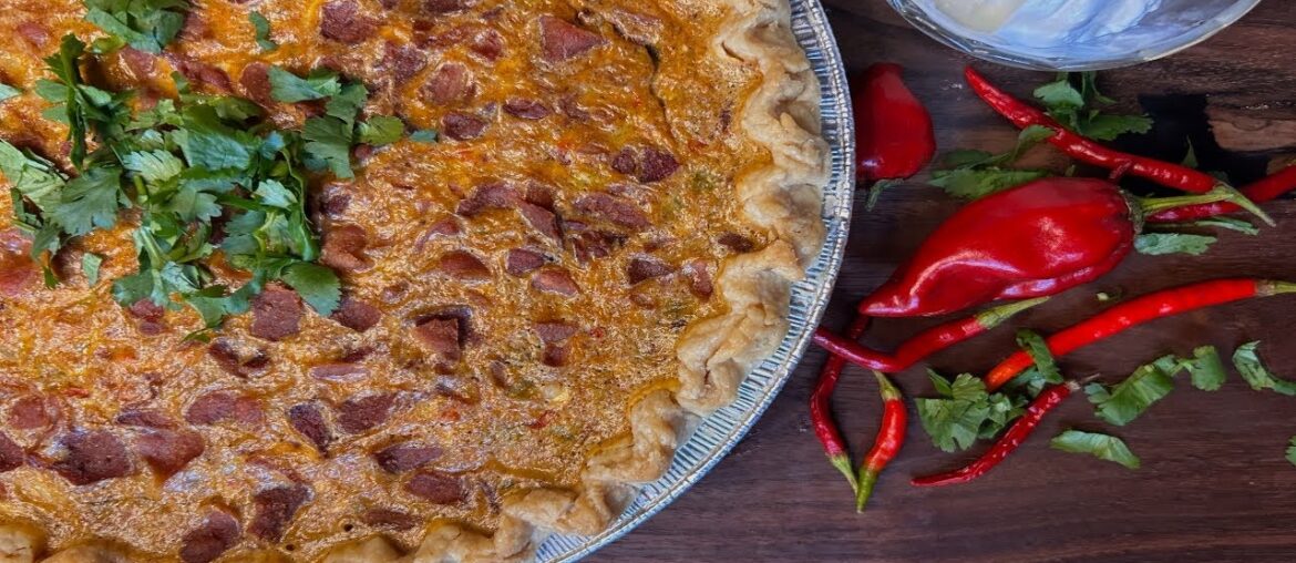 Mexican Quiche | A Mexican French Fusion Recipe Mexican Quiche | A Mexican French Fusion Recipe
