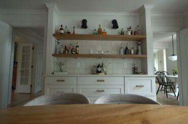 1920's Colonial Transforms into Modern Farmhouse with Main Floor Remodel | Upper Arlington OH