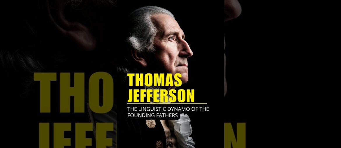 THOMAS JEFFERSON THE LINGUISTIC DYNAMO OF THE FOUNDING FATHERS #shorts