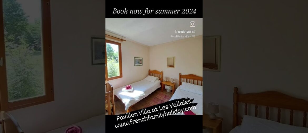 Focus on Pavillon villa #franceholiday #childfriendly #familytravel #familyfriendly #toddlerholiday