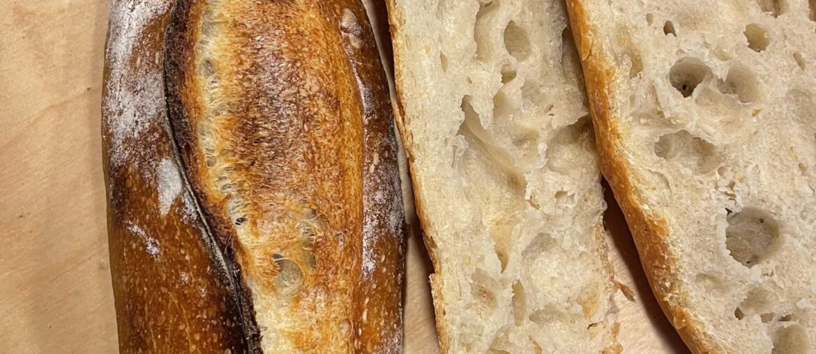 Baguette au levain !