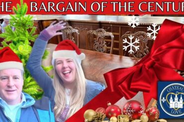 BEST Charity Shop Find EVER & Our French Chateau Christmas Tree! #vlogmas #1