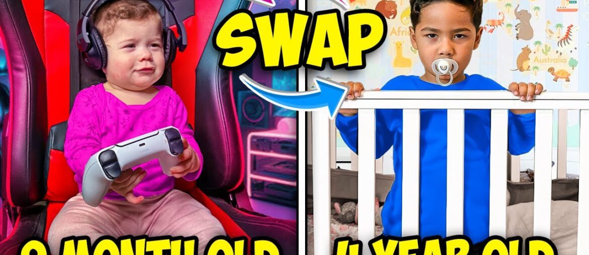 Zakyius Swaps BEDROOMS With His Baby Sister! Zakyius Swaps BEDROOMS With His Baby Sister!