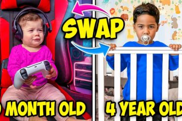 Zakyius Swaps BEDROOMS With His Baby Sister!