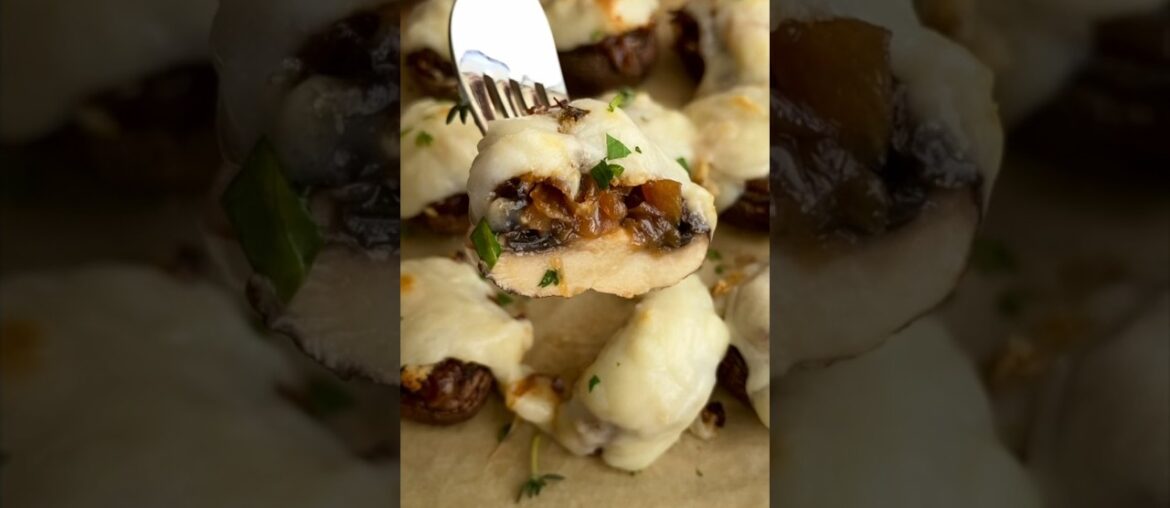 French Onion Stuffed Mushrooms