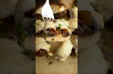 French Onion Stuffed Mushrooms