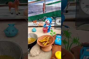 Mini french fries #minitastefood #frenchfries #asmrcooking #minicooking