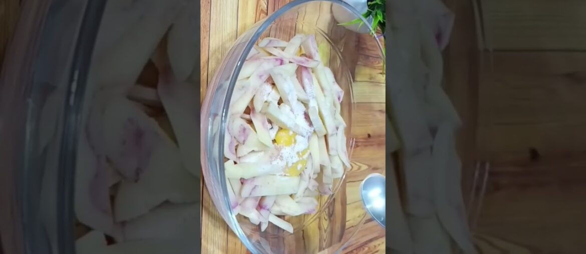 Crispy egg french fries recipe| potato fries | #shorts #potatofry #youtubeshorts #short Crispy egg french fries recipe| potato fries | #shorts #potatofry #youtubeshorts #short