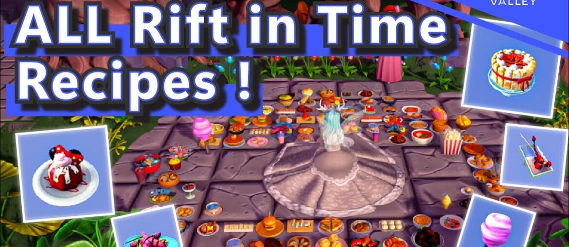 How to make ALL Rift in Time RECIPES!! // Disney Dreamlight Valley How to make ALL Rift in Time RECIPES!! // Disney Dreamlight Valley