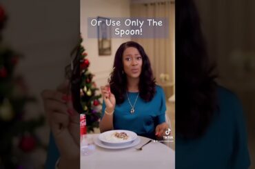 An Elegant Person never struggles or acts irresponsibly on a Dining Table - #diningetiquette #shorts