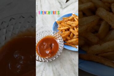 Spicy french fries | #shorts  #frenchfries #youtubeshorts