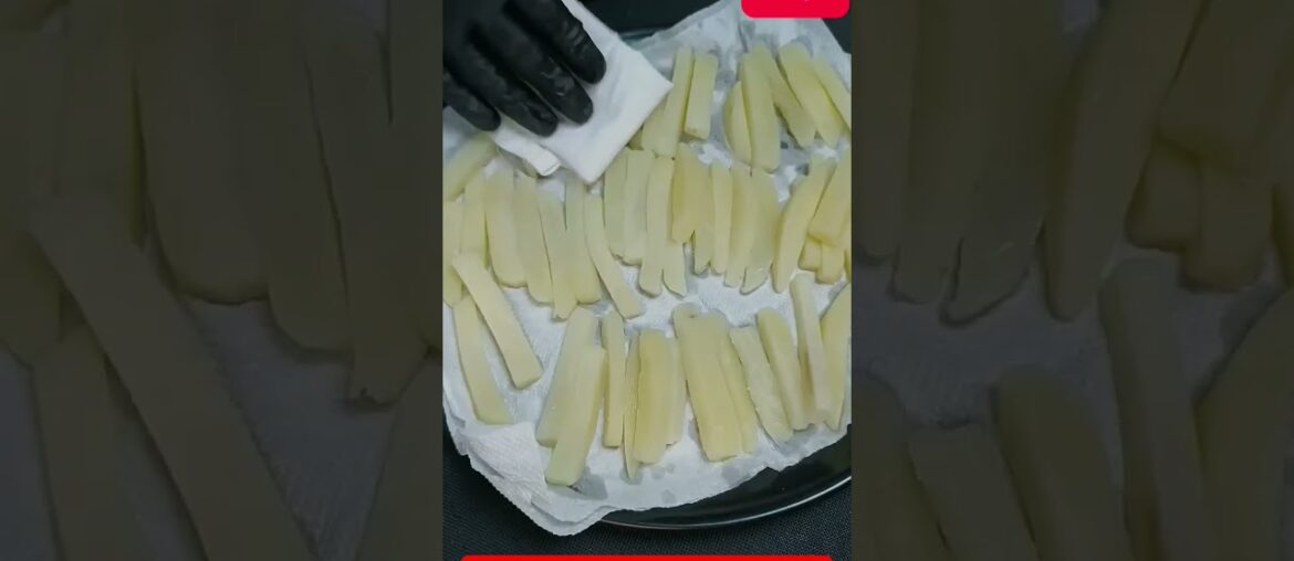How To Make French Fries || Ultimate Fries || McDonald's Style Fries || #shorts #youtubeshorts