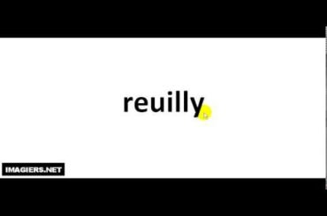 How To Pronounce French Wine #  reuilly