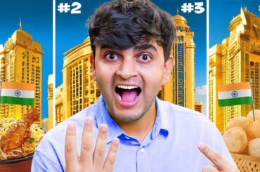 Eating at Top 4 Restaurants in India