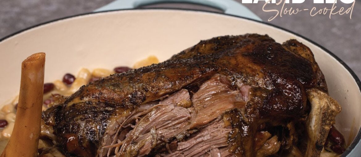 Slow-cooked LAMB LEG recipe! (Traditional French gigot de 7 heures) Slow-cooked LAMB LEG recipe! (Traditional French gigot de 7 heures)