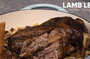 Slow-cooked LAMB LEG recipe! (Traditional French gigot de 7 heures)