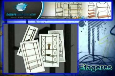 French, Gourmet, Etageres and other Bakers Racks