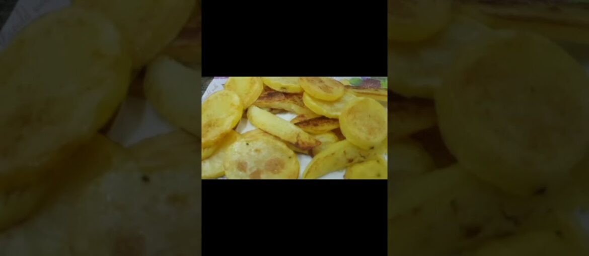 low-calorie diet French fries recipe| quick healthy fries #fries #frenchfries