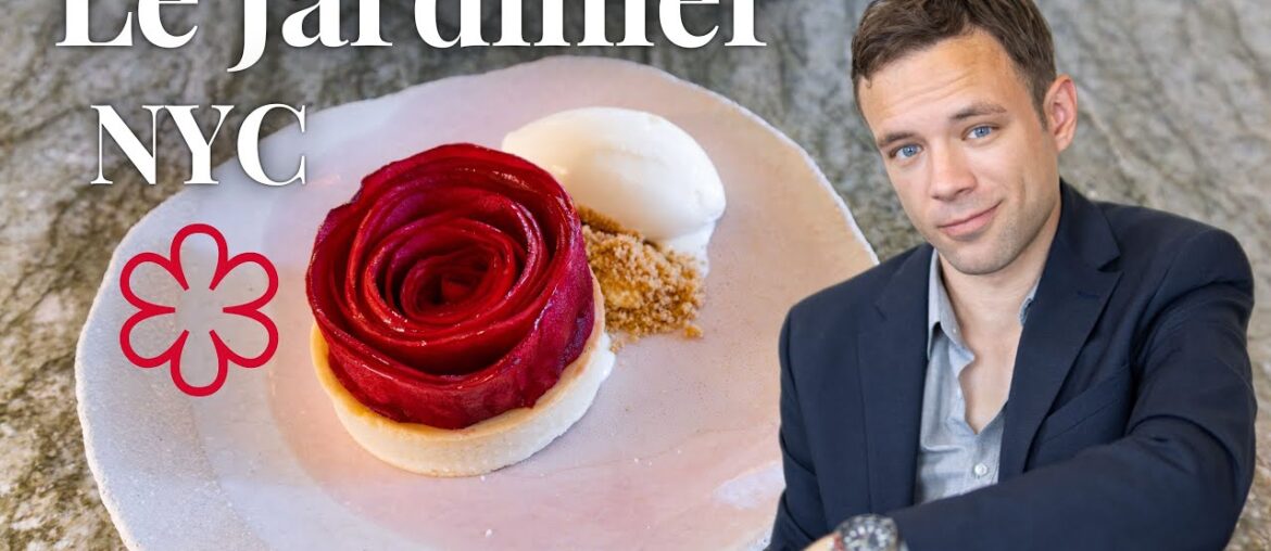 Eating at Le Jardinier. NYC. Beautiful Michelin Starred Food Eating at Le Jardinier. NYC. Beautiful Michelin Starred Food