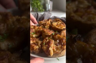French onion loaded potatoes - just about the most indulgent and delicious potato snack you can get