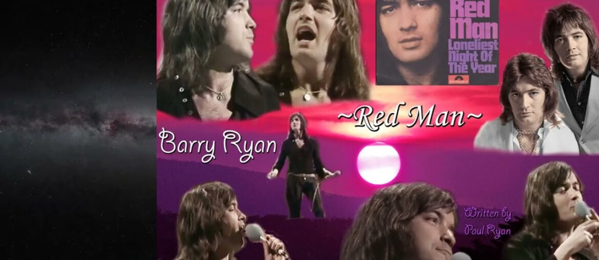 Barry Ryan ~Red Man~ By Paul Ryan 4 K Remastered Audio & Video Released 1971 Symphonic Rock