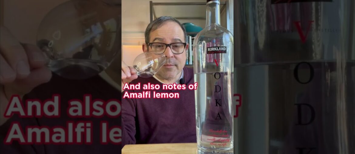 Costco Kirkland French Vodka 94 Points (5x Distilled) #FrenchVodka #shorts #costco Costco Kirkland French Vodka 94 Points (5x Distilled) #FrenchVodka #shorts #costco