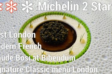 2 Stars Michelin Fine Dining Modern French at Michelin house (Classic Menu) Claude Bosi at Bibendum