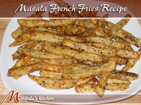 Masala French Fries Recipe by Manjula, Indian vegetarian gourmet Masala French Fries Recipe by Manjula, Indian vegetarian gourmet