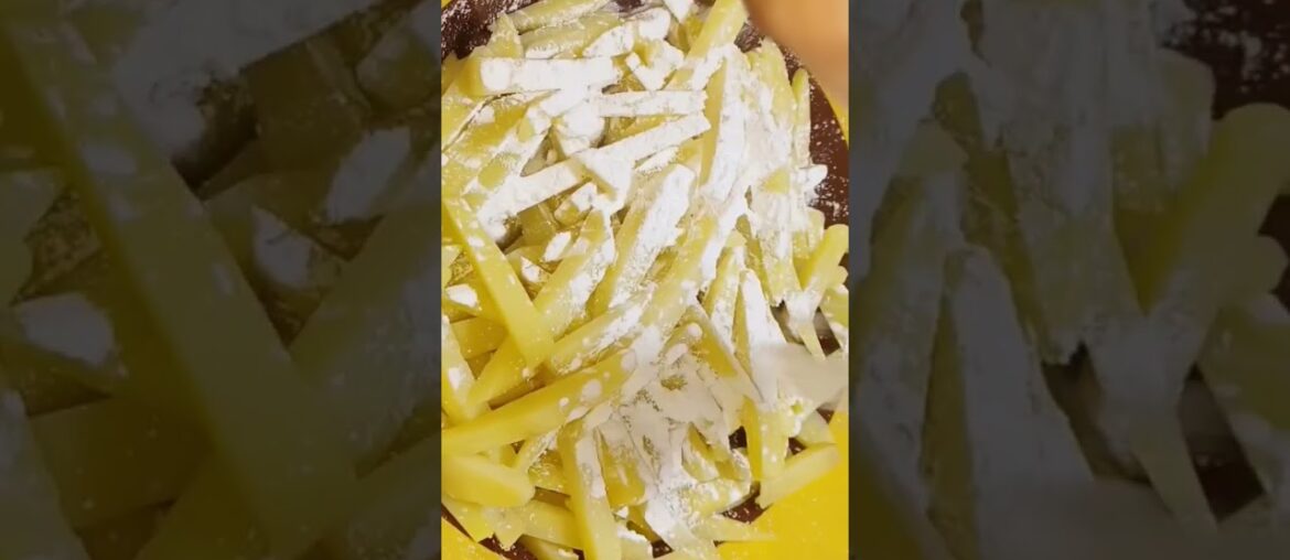 KFC Style French Fried Recipe|Crispy Potato Snakes Recipe|Potato Chips|McDonald's Style French Fries