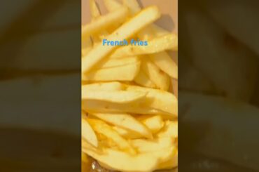 Crispy french fries #frenchfries #delicious #youtubeshorts #ytshort #asmr