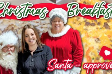 2 *AMAZING* Christmas breakfast recipes!  Even SANTA loves them!