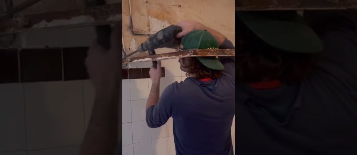 French Chateau Kitchen Demolition Reveals Ancient Hidden Doorway