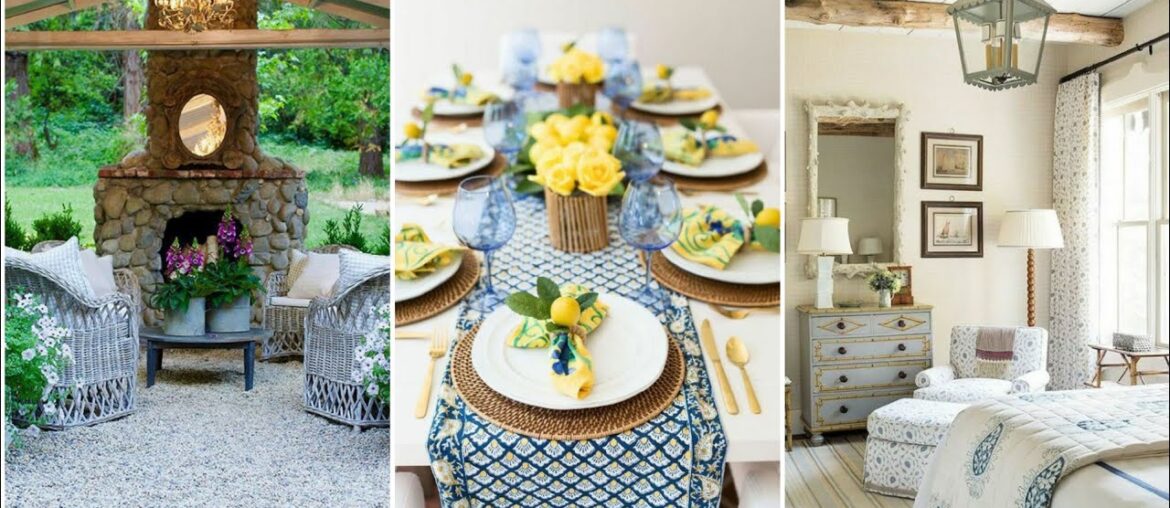 French country cottage decoration ideas. Traditional French country style cottage decorating tips.