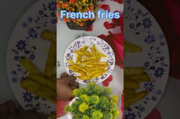 Crispy French fries #fries #potato #food #recipe#yt shorts #trending #cooking #coockingchanel