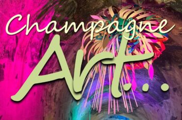 Champagne House in France. The Pommery Art Exhibit at a Reims French Winery #france #champagne #wine