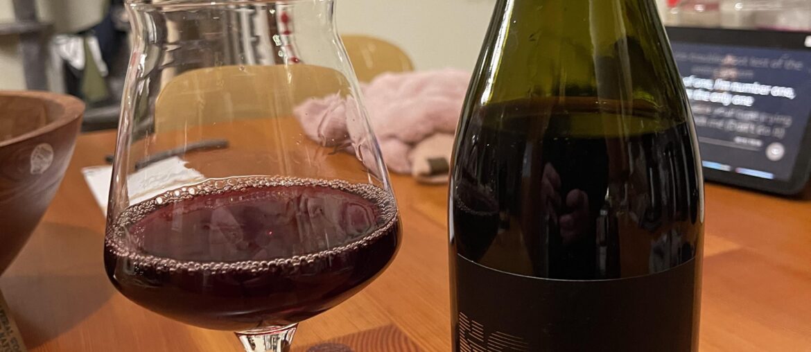 Punk rock and natural wine night