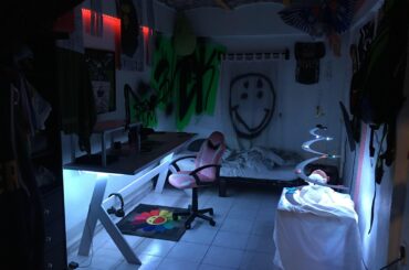 [OS][OC] Bedroom/Studio back end of the room Rosarito, Baja California, MX(1334 x 750)