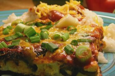 Casserole de chili rellenos